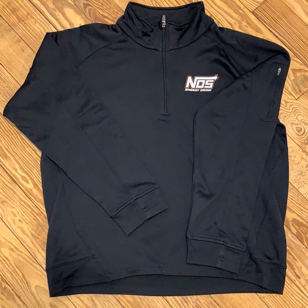 NOS ENERGY Three Quarter Zip Pullover